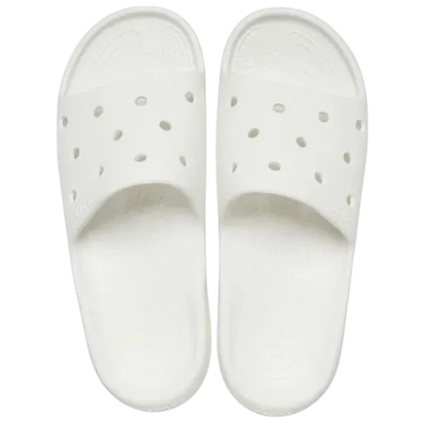 Сабо для женщин Crocs Classic Slide V2 39 - 40 / Белый photo 2