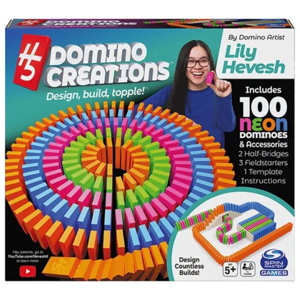 Настольная игра Spin Master Domino Creations 5+/ Домино photo 1 Настольная игра Spin Master Domino Creations 5+/ Домино photo 1