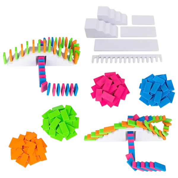 Настольная игра Spin Master Domino Creations 5+/ Домино photo 2 Настольная игра Spin Master Domino Creations 5+/ Домино photo 2