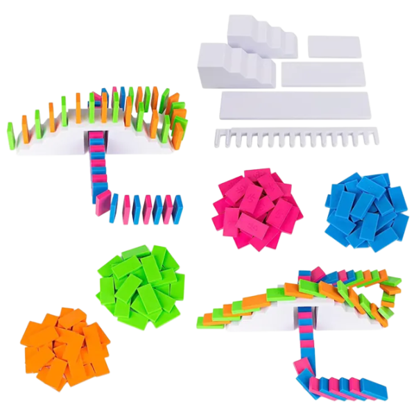 Настольная игра Spin Master Domino Creations 5+/ Домино photo 2 Настольная игра Spin Master Domino Creations 5+/ Домино photo 2