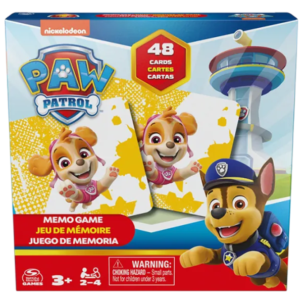 Настольная игра Spin Master MEMO Puppy Patrol  4+/ Игральные карты photo 1 Настольная игра Spin Master MEMO Puppy Patrol  4+/ Игральные карты photo 1