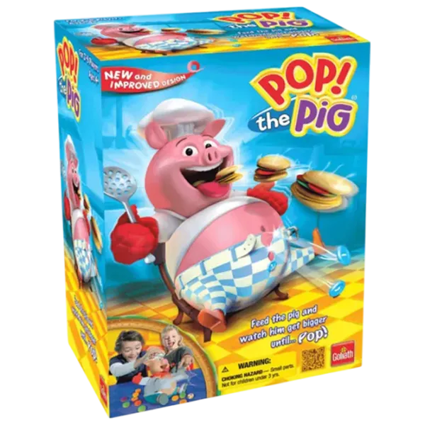 Joc de masă Goliath Pop the pig! 4+/ Strategie photo 1 Joc de masă Goliath Pop the pig! 4+/ Strategie photo 1