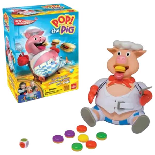 Joc de masă Goliath Pop the pig! 4+/ Strategie photo 2 Joc de masă Goliath Pop the pig! 4+/ Strategie photo 2