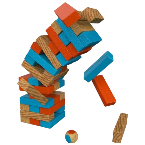 Настольная игра Spin Master Jumbling Tower 5+/ Jenga photo 2