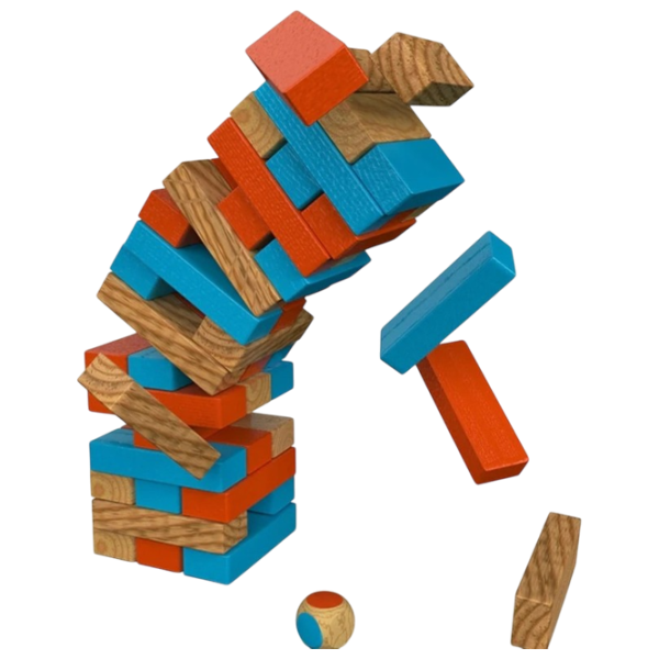 Настольная игра Spin Master Jumbling Tower 5+/ Jenga photo 2