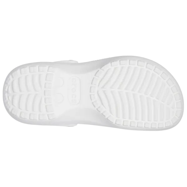 Saboți pentru femei Crocs Classic Platform Clog W 37 - 38 / White photo 5