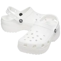 Сабо для женщин Crocs Classic Platform Clog W 38 - 39 / Белый