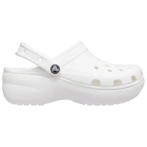 Saboți pentru femei Crocs Classic Platform Clog W 39 - 40 / White photo 3