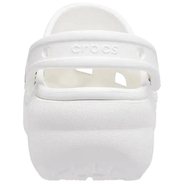 Saboți pentru femei Crocs Classic Platform Clog W 39 - 40 / White photo 4