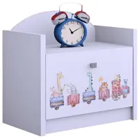 Noptiere Happy Babies SZN02 44 x 40 x 34 / PAL / White