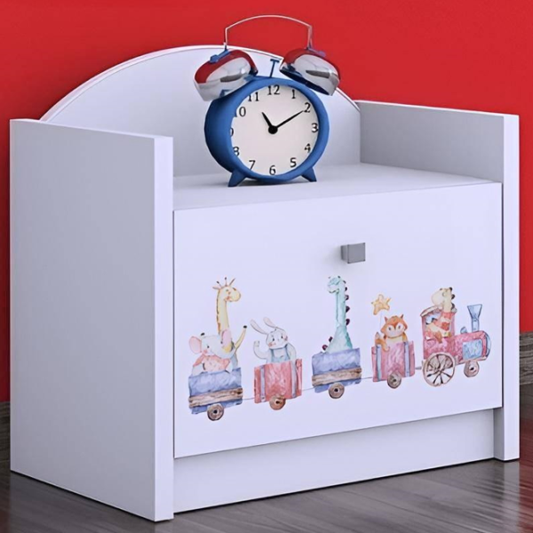 Тумбочки Happy Babies SZN02 44 x 40 x 34см / ЛДСП / White photo 2 Тумбочки Happy Babies SZN02 44 x 40 x 34см / ЛДСП / White photo 2