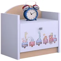 Noptiere Happy Babies SZN02 44 x 40 x 34 / PAL / Light Pear