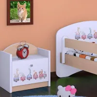Тумбочки Happy Babies SZN02 44 x 40 x 34см / ЛДСП / Light Pear photo 3