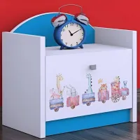 Тумбочки Happy Babies SZN02 44 x 40 x 34см / ЛДСП / Синий photo 2