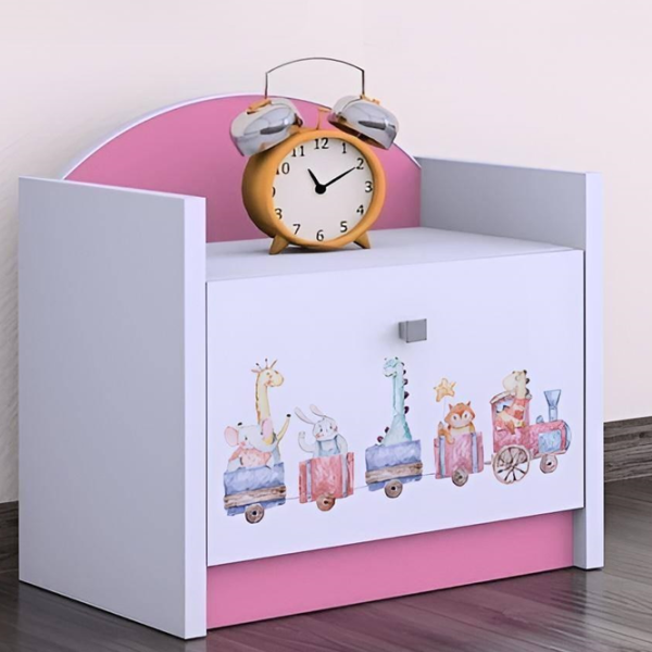Тумбочки Happy Babies SZN02 44 x 40 x 34см / ЛДСП / Pink photo 2