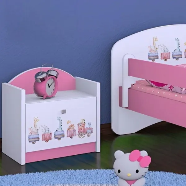 Тумбочки Happy Babies SZN02 44 x 40 x 34см / ЛДСП / Pink photo 3