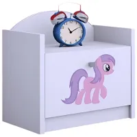 Noptiere Happy Babies SZN02 44 x 40 x 34 / PAL / White