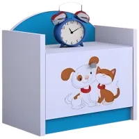 Noptiere Happy Babies SZN02 44 x 40 x 34 / PAL / Blue