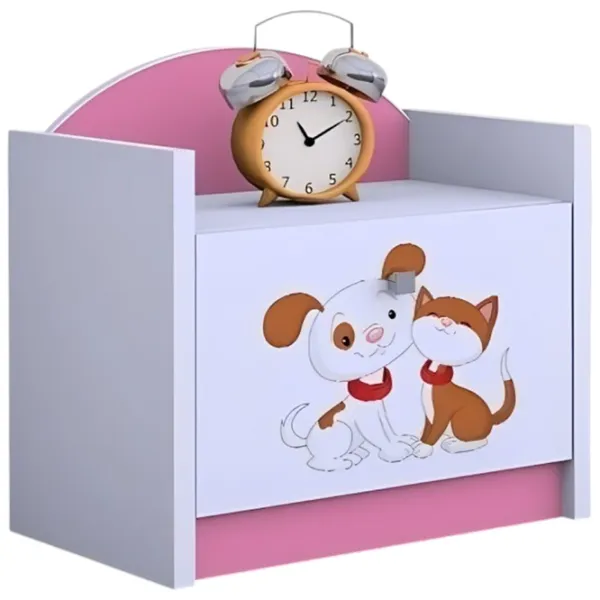 Тумбочки Happy Babies SZN02 44 x 40 x 34см / ЛДСП / Pink photo 1 Тумбочки Happy Babies SZN02 44 x 40 x 34см / ЛДСП / Pink photo 1