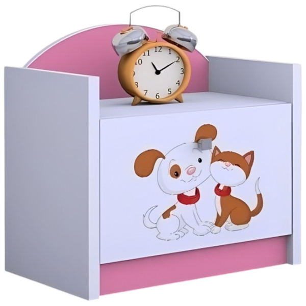 Тумбочки Happy Babies SZN02 44 x 40 x 34см / ЛДСП / Pink photo 1 Тумбочки Happy Babies SZN02 44 x 40 x 34см / ЛДСП / Pink photo 1