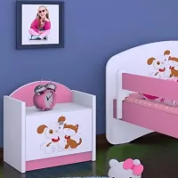 Тумбочки Happy Babies SZN02 44 x 40 x 34см / ЛДСП / Pink photo 3