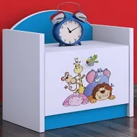 Тумбочки Happy Babies SZN02 44 x 40 x 34см / ЛДСП / Синий photo 2
