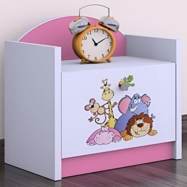 Тумбочки Happy Babies SZN02 44 x 40 x 34см / ЛДСП / Pink photo 4 Тумбочки Happy Babies SZN02 44 x 40 x 34см / ЛДСП / Pink photo 4