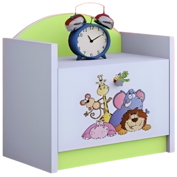 Тумбочки Happy Babies SZN02 44 x 40 x 34см / ЛДСП / Green photo 1 Тумбочки Happy Babies SZN02 44 x 40 x 34см / ЛДСП / Green photo 1