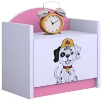 Noptiere Happy Babies SZN02 44 x 40 x 34 / PAL / Pink