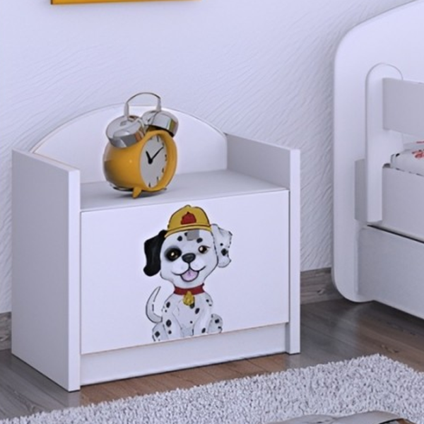 Тумбочки Happy Babies SZN02 44 x 40 x 34см / ЛДСП / White photo 2