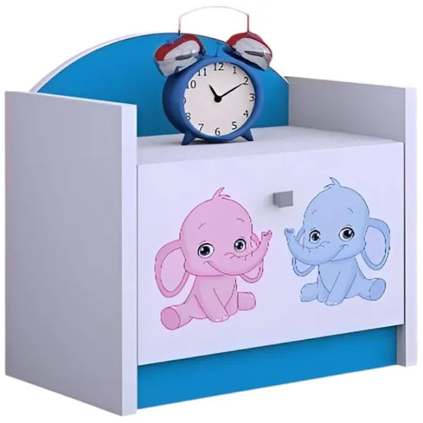 Noptiere Happy Babies SZN02 44 x 40 x 34 / PAL / Blue photo 1 Noptiere Happy Babies SZN02 44 x 40 x 34 / PAL / Blue photo 1