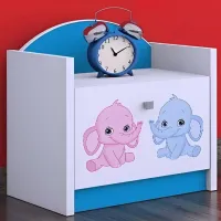 Тумбочки Happy Babies SZN02 44 x 40 x 34см / ЛДСП / Синий photo 3