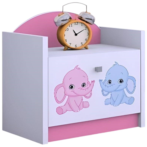 Тумбочки Happy Babies SZN02 44 x 40 x 34см / ЛДСП / Pink photo 1 Тумбочки Happy Babies SZN02 44 x 40 x 34см / ЛДСП / Pink photo 1