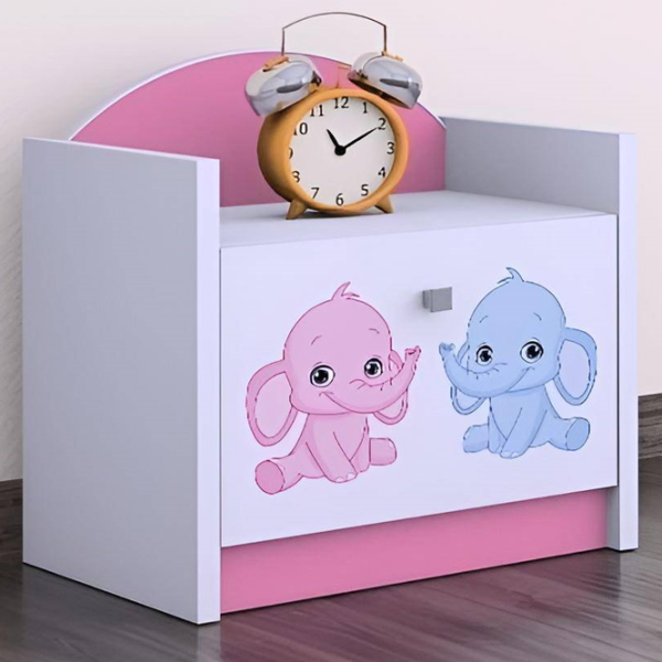 Тумбочки Happy Babies SZN02 44 x 40 x 34см / ЛДСП / Pink photo 3 Тумбочки Happy Babies SZN02 44 x 40 x 34см / ЛДСП / Pink photo 3