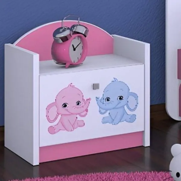 Тумбочки Happy Babies SZN02 44 x 40 x 34см / ЛДСП / Pink photo 4 Тумбочки Happy Babies SZN02 44 x 40 x 34см / ЛДСП / Pink photo 4