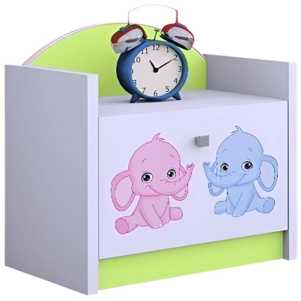 Тумбочки Happy Babies SZN02 44 x 40 x 34см / ЛДСП / Green photo 1 Тумбочки Happy Babies SZN02 44 x 40 x 34см / ЛДСП / Green photo 1