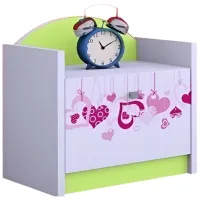 Noptiere Happy Babies SZN02 44 x 40 x 34 / PAL / Green