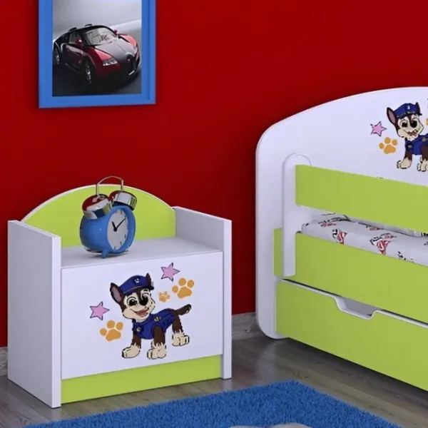 Noptiere Happy Babies SZN02 44 x 40 x 34 / PAL / Green photo 4 Noptiere Happy Babies SZN02 44 x 40 x 34 / PAL / Green photo 4