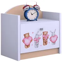 Noptiere Happy Babies SZN02 44 x 40 x 34 / PAL / Light Pear