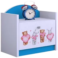 Тумбочки Happy Babies SZN02 44 x 40 x 34см / ЛДСП / Синий