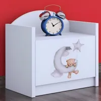 Тумбочки Happy Babies SZN02 44 x 40 x 34см / ЛДСП / White photo 2