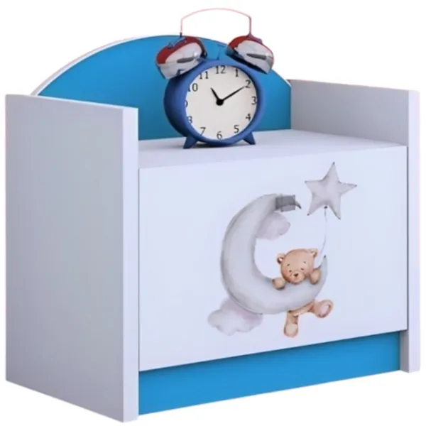 Noptiere Happy Babies SZN02 44 x 40 x 34 / PAL / Blue photo 1 Noptiere Happy Babies SZN02 44 x 40 x 34 / PAL / Blue photo 1