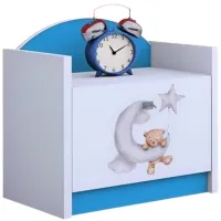 Noptiere Happy Babies SZN02 44 x 40 x 34 / PAL / Blue