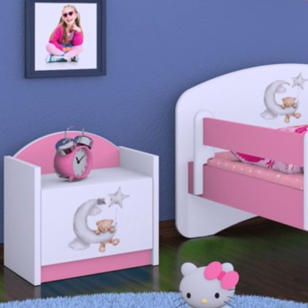 Noptiere Happy Babies SZN02 44 x 40 x 34 / PAL / Pink photo 3 Noptiere Happy Babies SZN02 44 x 40 x 34 / PAL / Pink photo 3