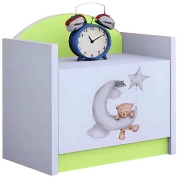 Тумбочки Happy Babies SZN02 44 x 40 x 34см / ЛДСП / Green photo 1 Тумбочки Happy Babies SZN02 44 x 40 x 34см / ЛДСП / Green photo 1