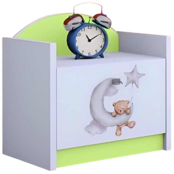 Тумбочки Happy Babies SZN02 44 x 40 x 34см / ЛДСП / Green photo 1 Тумбочки Happy Babies SZN02 44 x 40 x 34см / ЛДСП / Green photo 1
