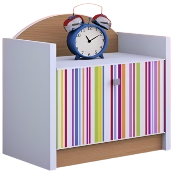 Noptiere Happy Babies SZN02 44 x 40 x 34 / PAL / Beige photo 1 Noptiere Happy Babies SZN02 44 x 40 x 34 / PAL / Beige photo 1