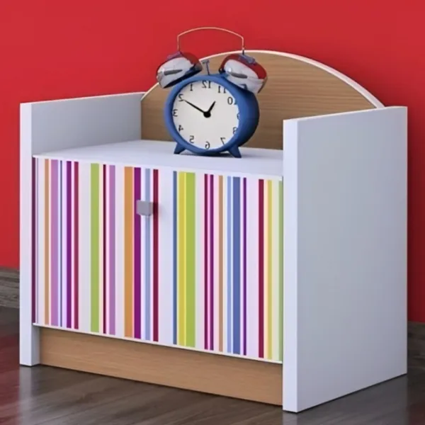 Noptiere Happy Babies SZN02 44 x 40 x 34 / PAL / Beige photo 2 Noptiere Happy Babies SZN02 44 x 40 x 34 / PAL / Beige photo 2