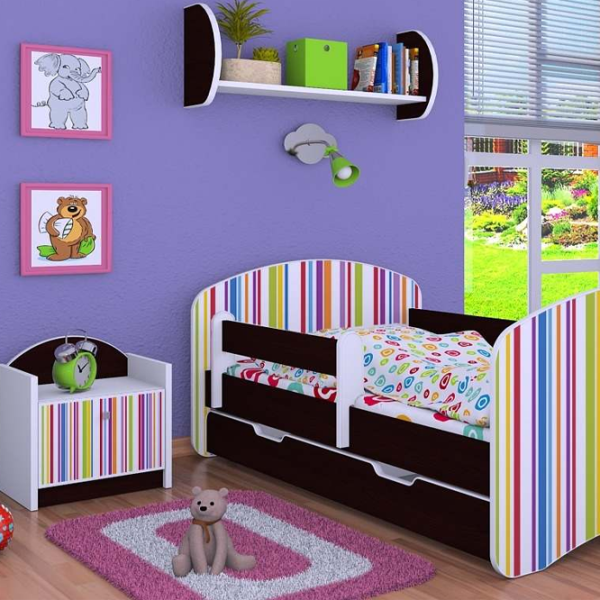 Тумбочки Happy Babies SZN02 44 x 40 x 34см / ЛДСП / Wenge photo 3 Тумбочки Happy Babies SZN02 44 x 40 x 34см / ЛДСП / Wenge photo 3