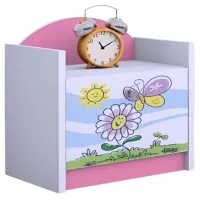 Noptiere Happy Babies SZN02 44 x 40 x 34 / PAL / Pink